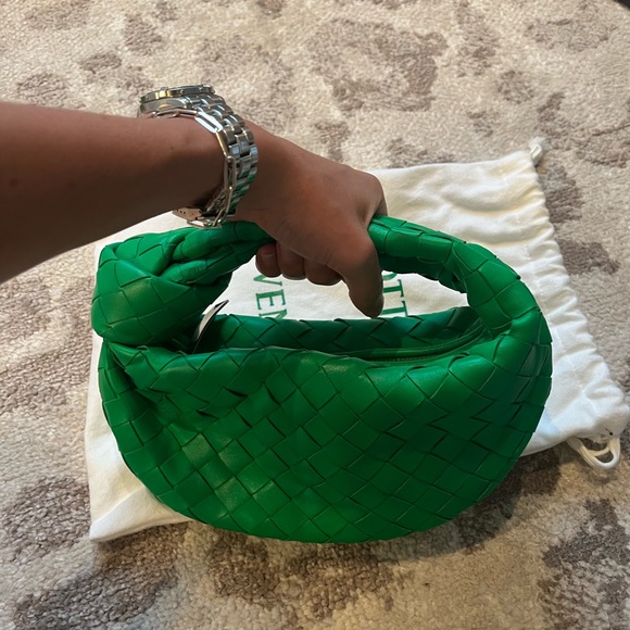 Bottega Veneta Mini Jodie in Parakeet Green - Picture 8 of 13